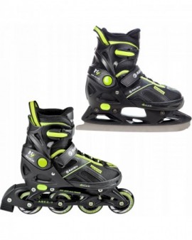 Skates Raven Pulse Black/Lemon 40-43 (L)