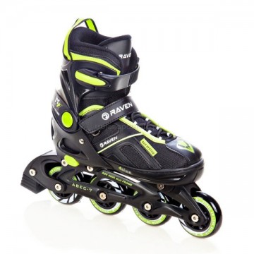 Skates Raven Pulse Black/Lemon 40-43 (L)
