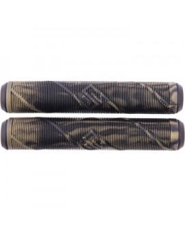 Striker Thick Logo Pro Scooter Grips (Black/Gold)