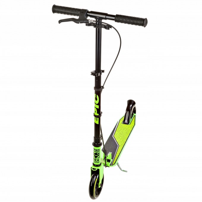 Kids Scooter Raven Epic Lime 145mm handbreak, rubber grips
