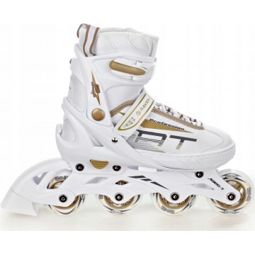 3-in1 inline skates Raven Profession White/Gold L