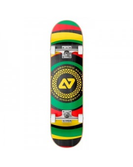 Hydroponic Circular Complete Skateboard (7.25"|Rasta)