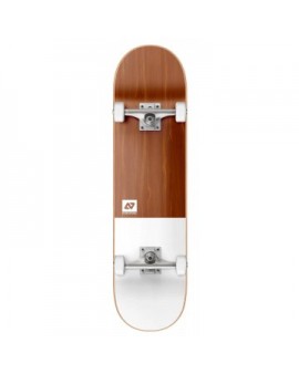 Hydroponic Clean Complete Skateboard (7.875"|White-brown)