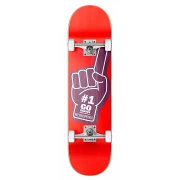 Hydroponic Hand Complete Skateboard (7.25"|Red)