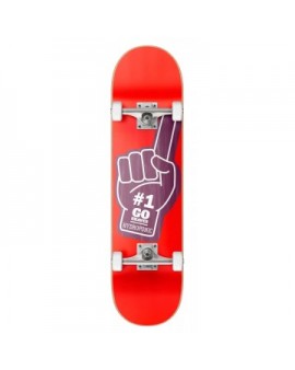 Hydroponic Hand Complete Skateboard (7.25"|Red)