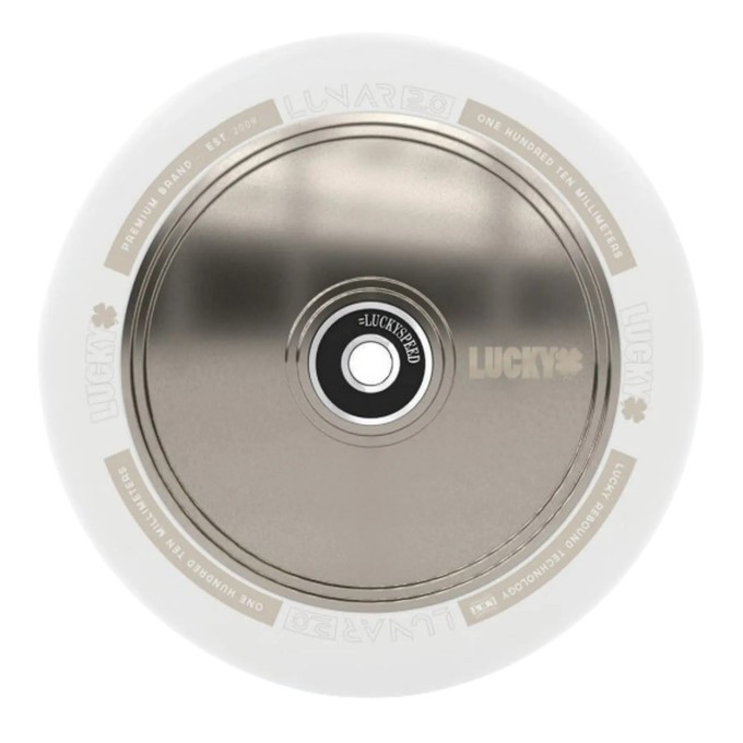 Lucky Lunar 110mm Pro Scooter Wheel (110mm|Raw Logo)