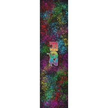 Figz XL Pro Scooter Griptape (Rainbow Drip)