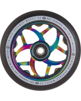 Striker Essence V3 Black Pro Scooter Wheel (110mm|Rainbow)