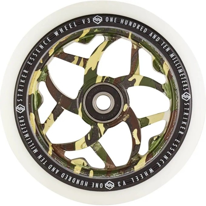 Striker Essence V3 White Pro Scooter Wheel (110mm|Camo)