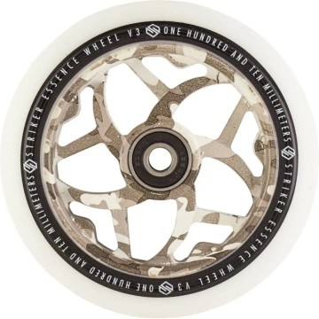 Striker Essence V3 White Pro Scooter Wheel (110mm|Snow Camouflage)