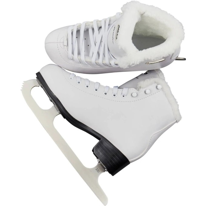 Roces Paradise Eco-Fur Figure Skates (White|41)