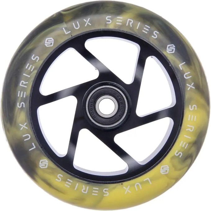 Striker Lux Pro Scooter Wheel (110mm|Black/Yellow)