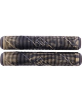 Striker Thick Logo Pro Scooter Grips (Black/Gold)