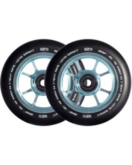 North Signal Pro Scooter Wheels 2-Pack (24mm|Jade)