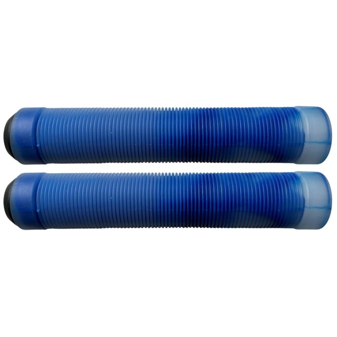 Trynyty Swirl Pro Scooter Grips (Blue/Transparent)