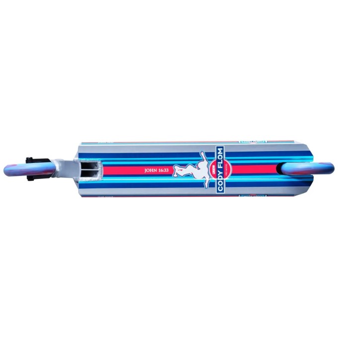 Lucky Cody Flom Signature Pro Scooter (Silver/Red/Blue)