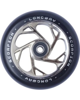 Longway Scorpion Pro Scooter Wheel (110mm|Chrome)