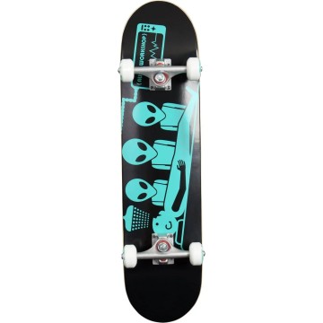 Alien Workshop Abduction Complete Skateboard (7.5"|Black/Teal)