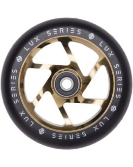 Striker Lux Spoked Pro Scooter Wheel (100mm|Gold Chrome)