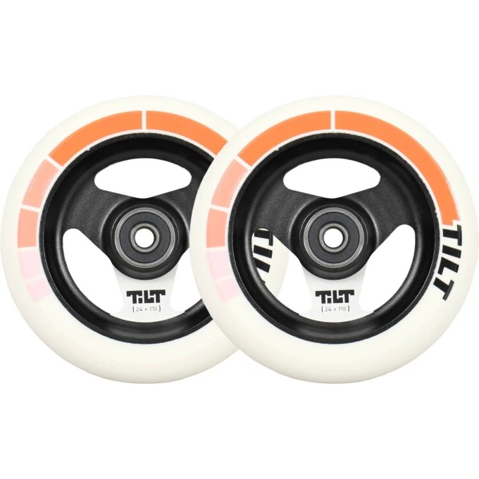 Tilt Stage I Pro Scooter Wheels 2-Pack (110mm|Red Stripe)