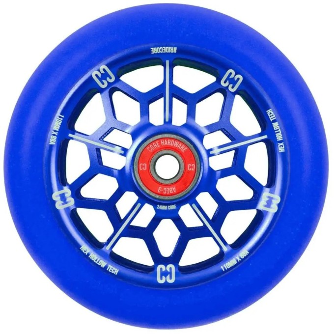 CORE Hex Hollow Pro Scooter Wheel (110mm|Navy)