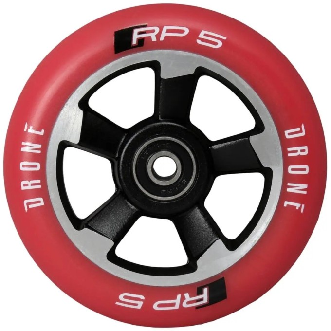 Drone RP5 Pro Scooter Wheel (110mm|Black/Red)