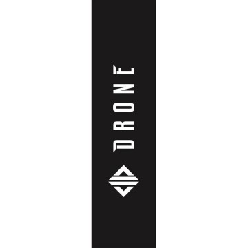 Drone Big Logo Pro Scooter Griptape (Black)