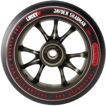 Lucky Jayden Sharman V2 Signature Pro Scooter Wheel (110mm|Black)