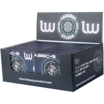 Longway Vortex Retail Scooter Bearings 20-Pack (Abec 9)