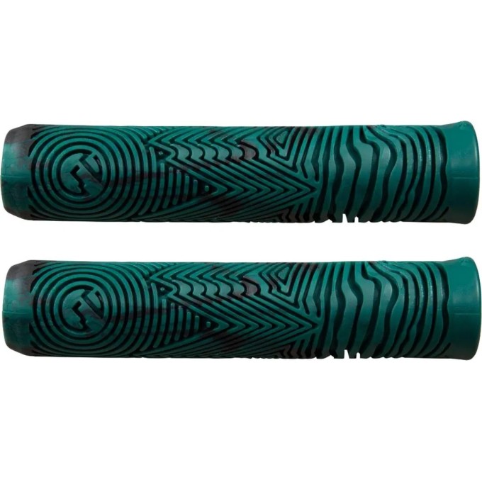 North Industry Pro Scooter Grips (Black/Forest Swirl)