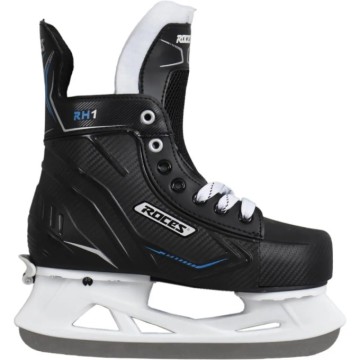 Roces RH1 Adjustable Ice Hockey Skates (Black|35-38)