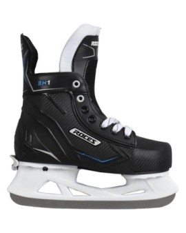 Roces RH1 Adjustable Ice Hockey Skates (Black|35-38)