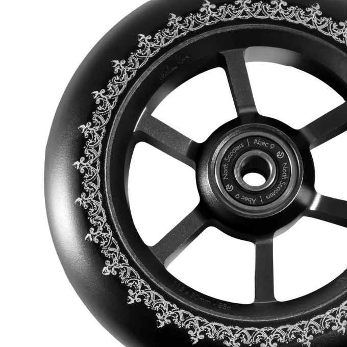 North William Holm Pro Scooter Wheel (110mm|Matte Black)