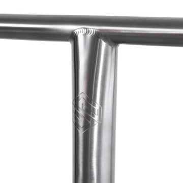 Striker Titanium V2 Pro Scooter Bar (600mm|Raw)