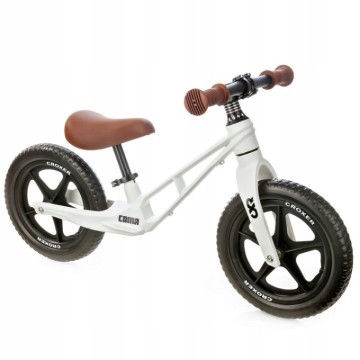 Ultra-lightweight Balance Bike Croxer Coma White/Brown