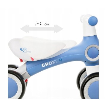4 Wheel Balance Bike Croxer Alito Black/Blue