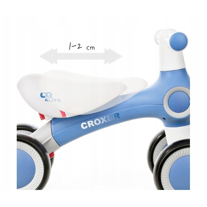 4 Wheel Balance Bike Croxer Alito Black/Blue