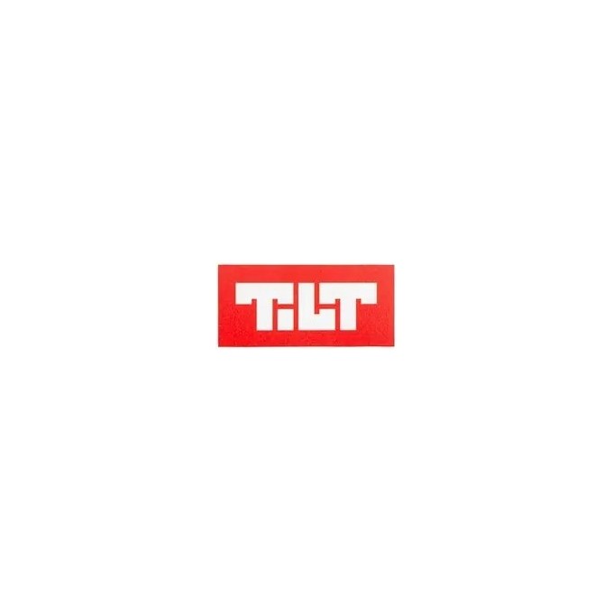 Tilt Block Scooter Sticker (Red)