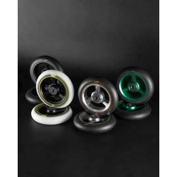 North Index G5 Pro Scooter Wheels 2-Pack (110mm|Black/White)