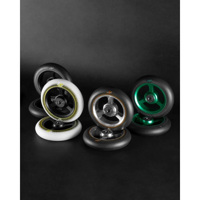 North Index G5 Pro Scooter Wheels 2-Pack (115mm|Black/White)