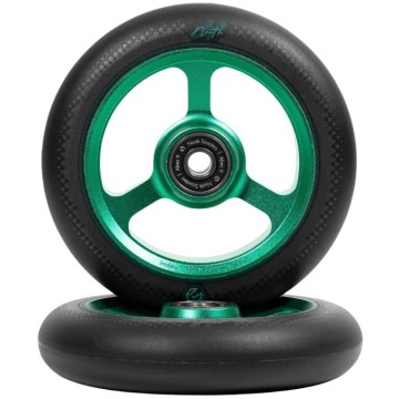 North Index G5 Pro Scooter Wheels 2-Pack (115mm|Emerald/Black)