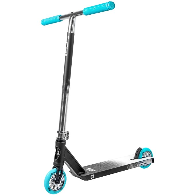 CORE CD1 Pro Scooter (Chrome/Teal)