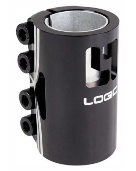 Stunt Scooter Clamp Logic V2 4 Bolt Oversized SCS (Black)