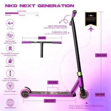 Stunt Scooter NKD Next Generation IHC-Great colors, nice price!