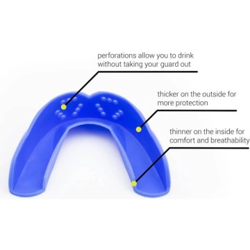 Sisu 3D Mouth Guard (One Size|Charcoal Black)