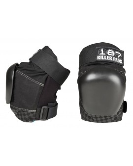 187 Killer Pads Pro Knee Térdvédők cserélhető betétekkel (Fekete/Fekete)