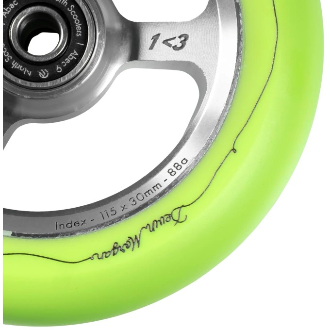 North Devin Morgan Pro Scooter Wheels 2-Pack (110mm)