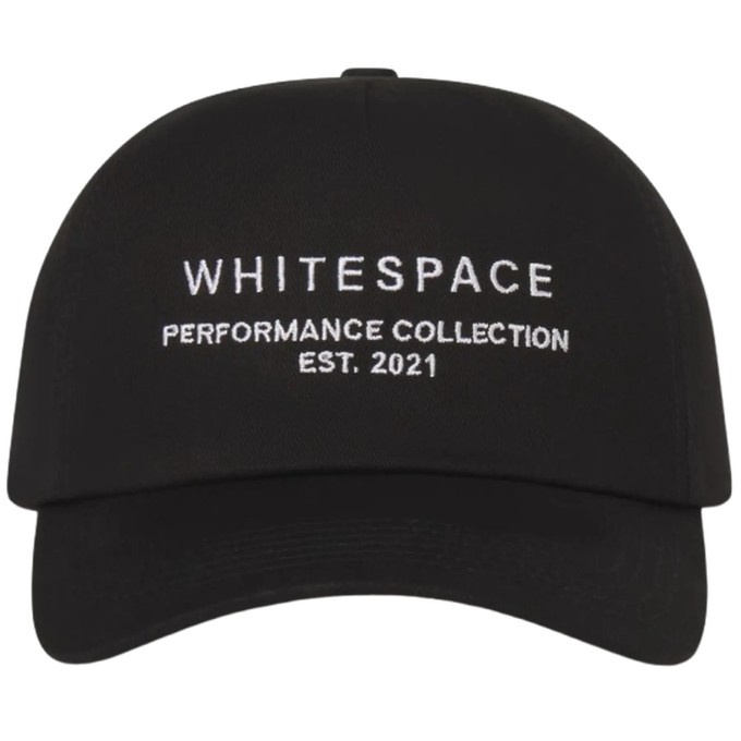 Whitespace Dad Hat (Black)