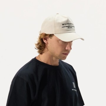 Whitespace Dad Hat (Bone)