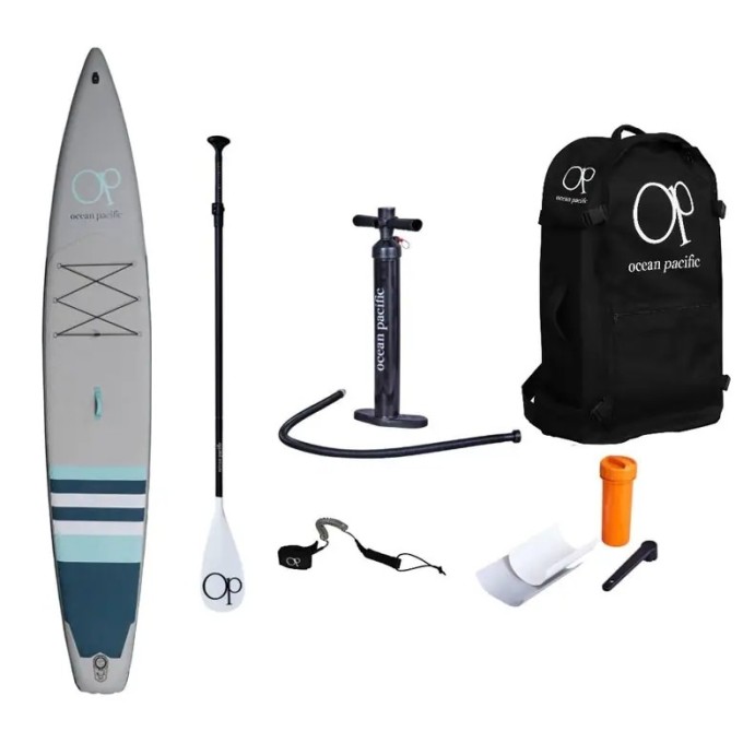 Ocean Pacific Touring MSL 14'0 Inflatable Paddle Board (Green)